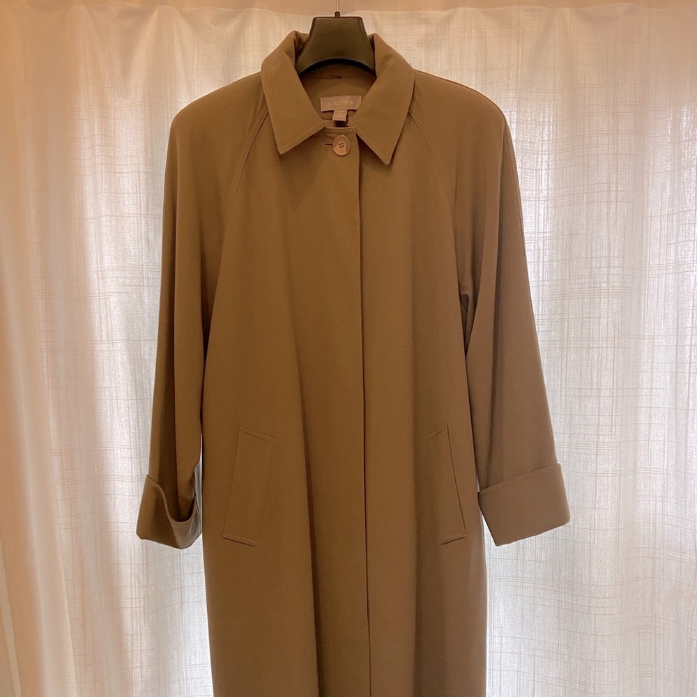 Nordstrom Taupe Trench Coat